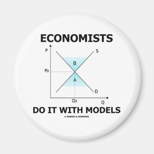 Aimant Les économistes le font avec des modèles (l'humo