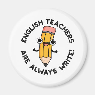 Aimant Les Enseignants Anglais Sont Toujours Écrire Un Je