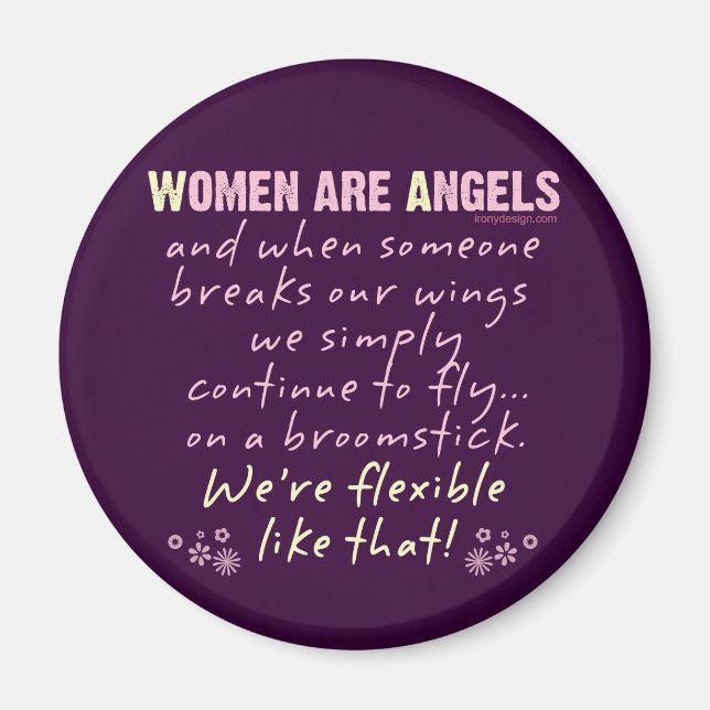 Aimant Les femmes sont des anges (Devant)