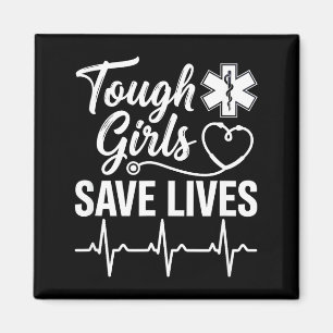 Aimant Les filles courageuses sauvent des vies Ems Parame