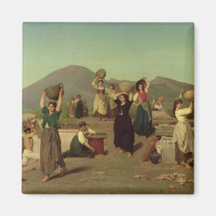 Aimant Les fouilles à Pompéi, 1865