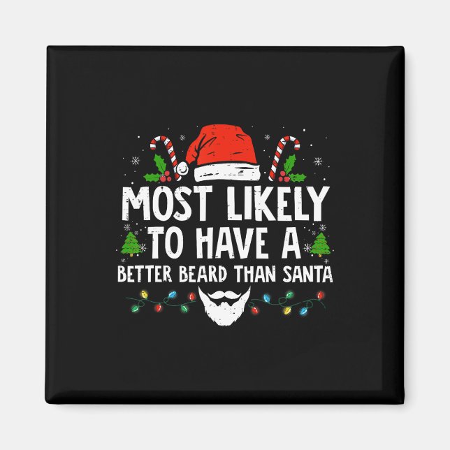 Aimant Les Fun Xmas Les Plus Susceptibles D'Avoir Une Mei (Devant)