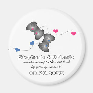 Aimant Les Gamers Geeky sauvent l'aimant de date