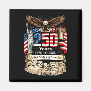 Aimant Les gens 250 ans de liberté 4 juillet