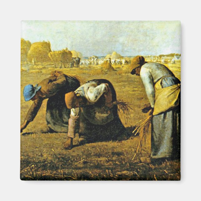 Aimant Les Gleaners - Jean-François Millet (Devant)