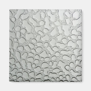 Aimant Les gouttes de pluie sur le toit de verre