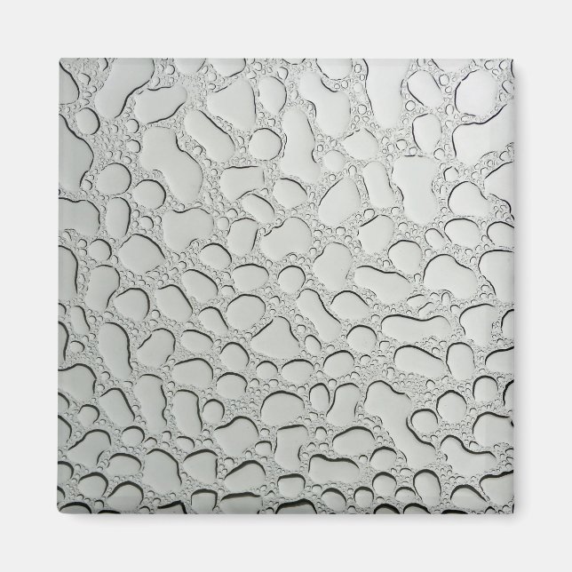 Aimant Les gouttes de pluie sur le toit de verre (Devant)