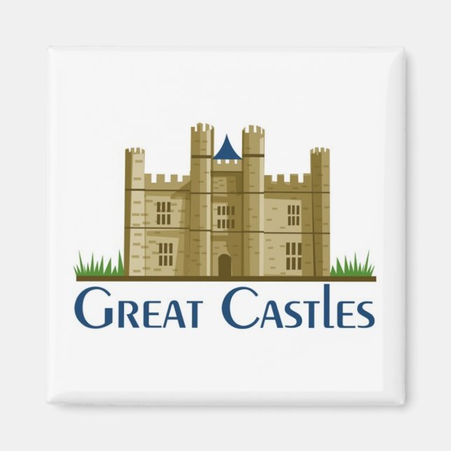 Aimant Les Grands Châteaux (Devant)