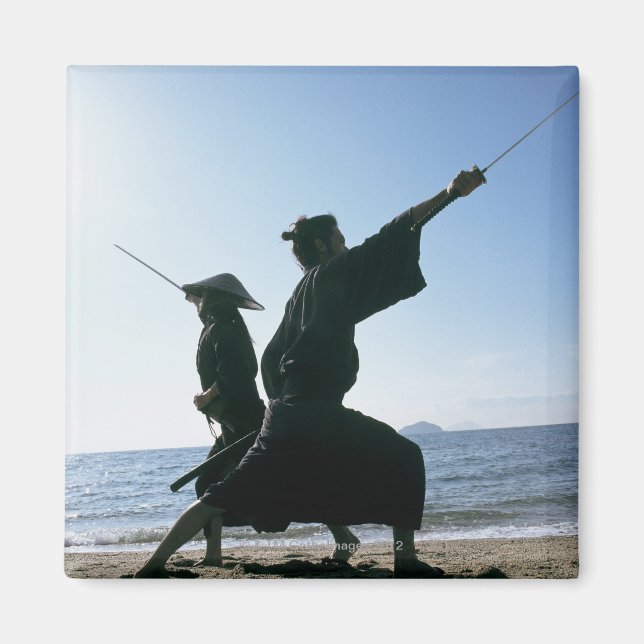 Aimant Les guerriers samouraïs s'attaquent 9 (Devant)