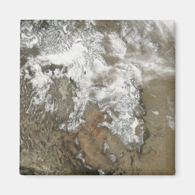 Aimant Les hauts sommets des Rocheuses (Devant)