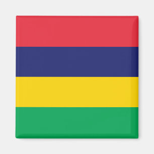 Aimant Les Îles Maurice - drapeau mauricien