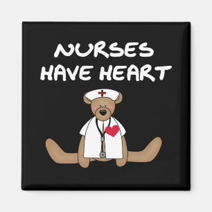 Aimant Les infirmières d'ours ont le T-shirts et les