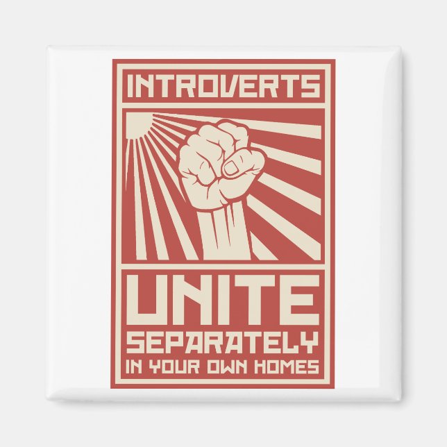 Aimant Les Introvertis S'Unissent Séparément Dans Vos Pro (Devant)