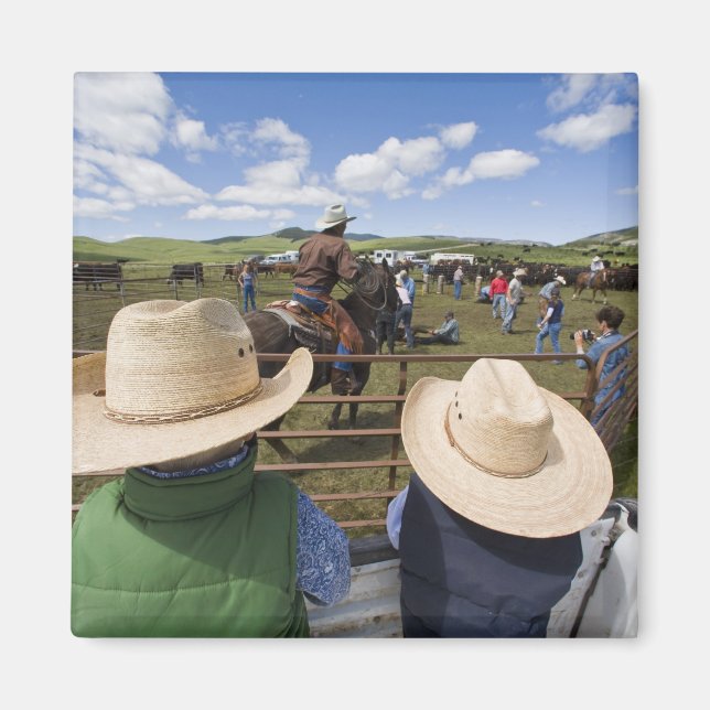 Aimant Les jeunes garçons prennent le ranch Hughes 2007 (Devant)