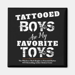 Aimant Les jouets tatoués sont mes jouets favoris