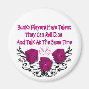 Aimant Les joueurs de Bunko ont le talent