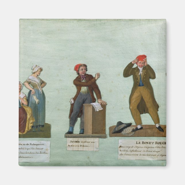 Aimant Les Knitters Jacobin (Devant)