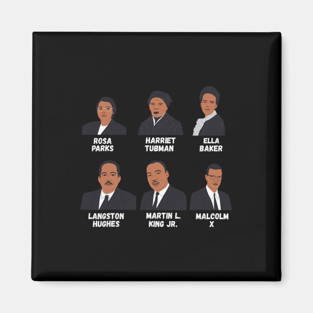 Aimant Les leaders noirs inspirent l'histoire des Noirs A (Devant)