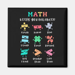 Aimant Les maths vous gardent en équilibre