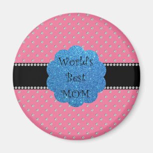 Aimant Les meilleurs diamants roses de maman au monde