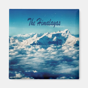 Aimant Les montagnes de l'Himalaya avec Texte