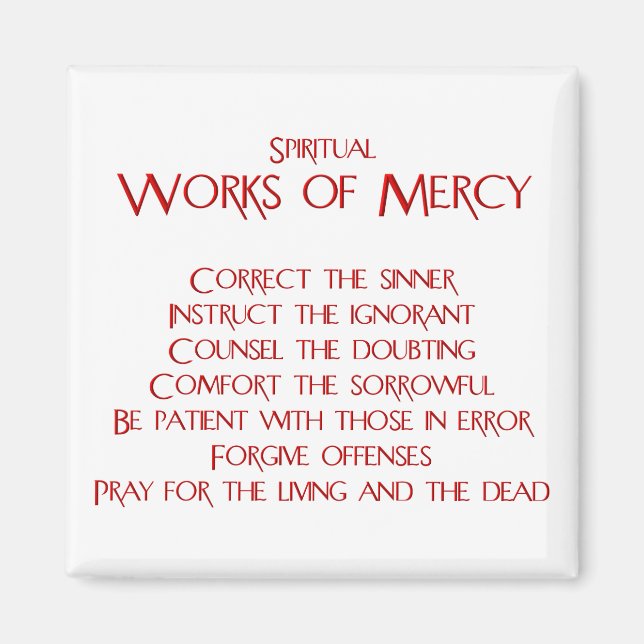 Aimant Les Mots spirituels de Mercy (Devant)