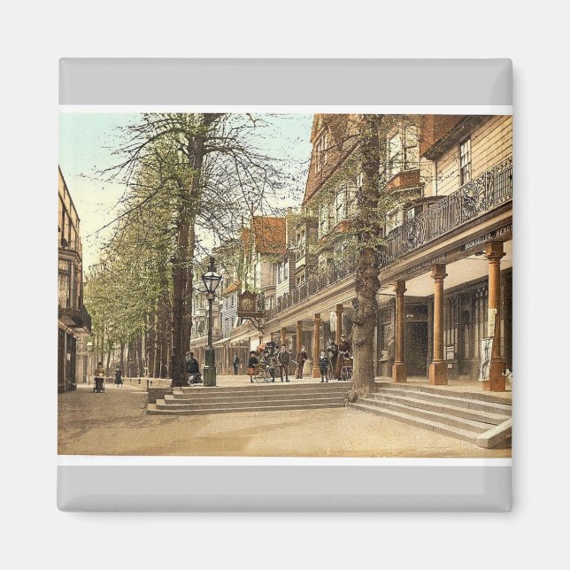 Aimant Les Pantiles, III, Tunbridge Wells, Angleterre rar (Devant)