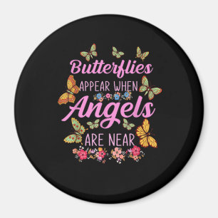 Aimant Les Papillons Apparaissent Lorsque Les Anges Sont 