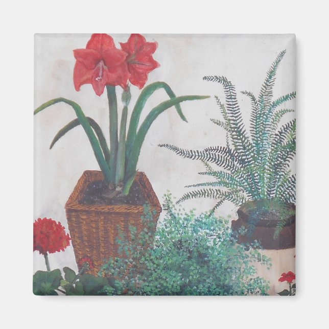 Aimant Les Plantes de grand-mère (Devant)