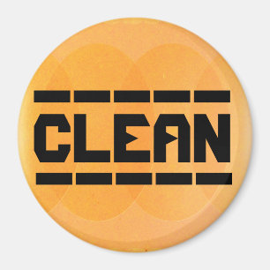 Aimant Les plats sont propres