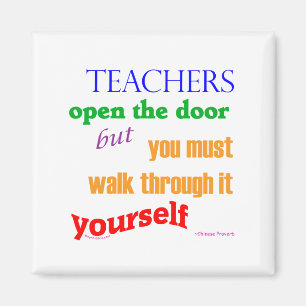 Aimant Les professeurs ouvrent la porte…