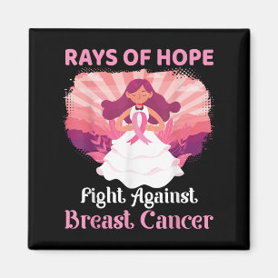 Aimant Les Rayons D'Espoir Rose Luttent Contre Le Cancer