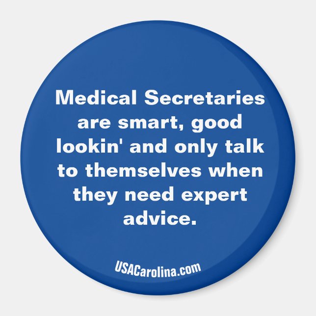 Aimant Les secrétaires Médicales sont ... (Devant)