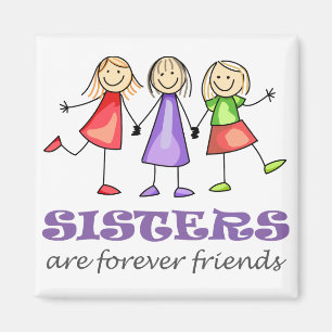 Aimant Les soeurs sont Forever