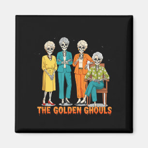 Aimant Les squelettes des Golden Ghouls idée drôle d'Hall