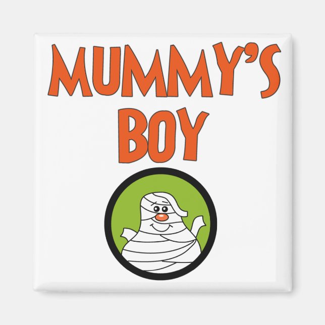Aimant Les t-shirts et cadeaux d'Halloween pour les garço (Devant)