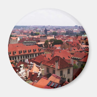 Aimant Les toits rouges de Prague
