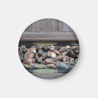 Aimant les trois singes de Nikko