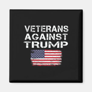 Aimant Les vétérans contre Trump Les vétérans militaires 