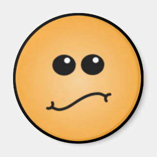 Aimant Les visages de luxe Silly