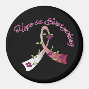 Aimant L'espoir de cancer de la gorge est tout