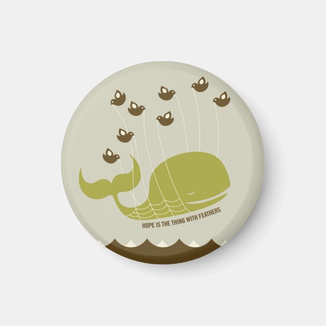 Aimant L'espoir est la chose avec les plumes (Devant)