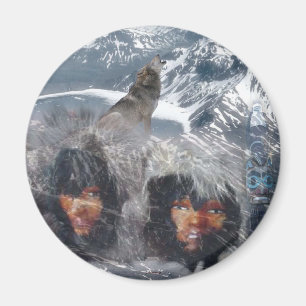 Aimant L'esprit autochtone en Alaska