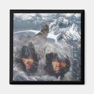 Aimant L'esprit autochtone en Alaska