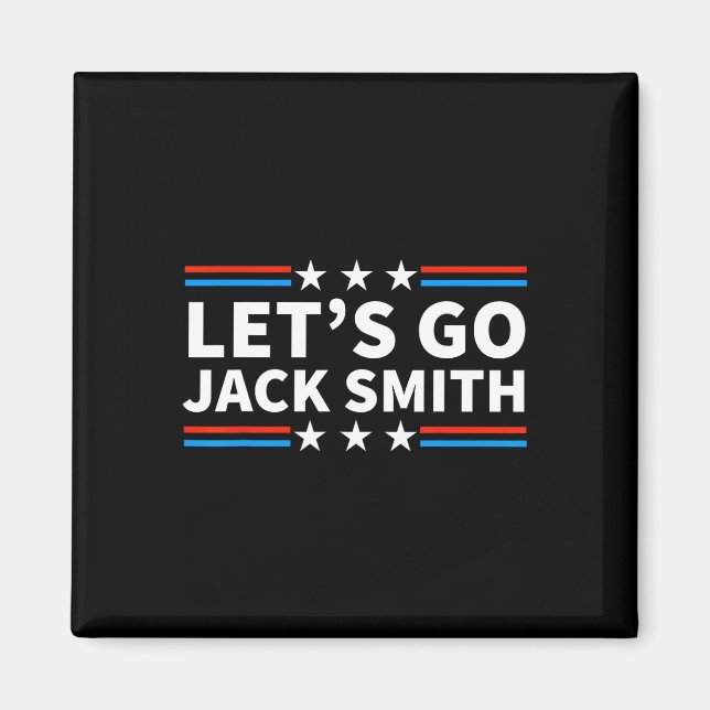 Aimant Let39s Go Jack Smith Pour Président Fun Summer Usa (Devant)