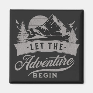 Aimant Let the adventure begin
