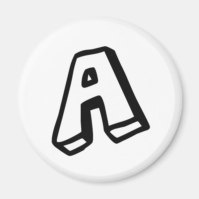 Aimant Lettre I (Devant)