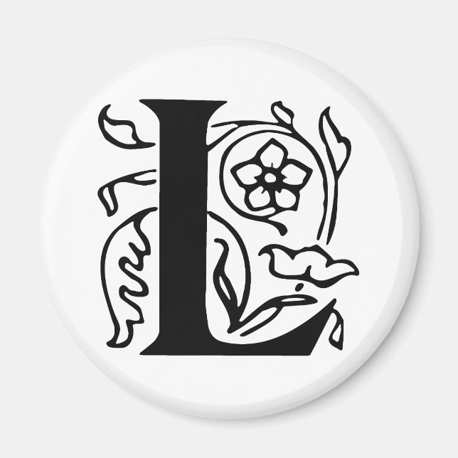 Aimant Lettre L (Devant)