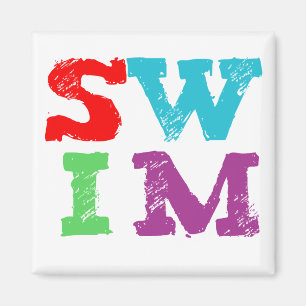 Aimant Lettres SWIM