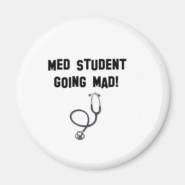Aimant l'étudiant en médecine devient fou (Devant)